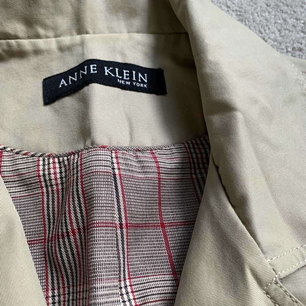 Ann klein trench coat - Picture 2 of 6